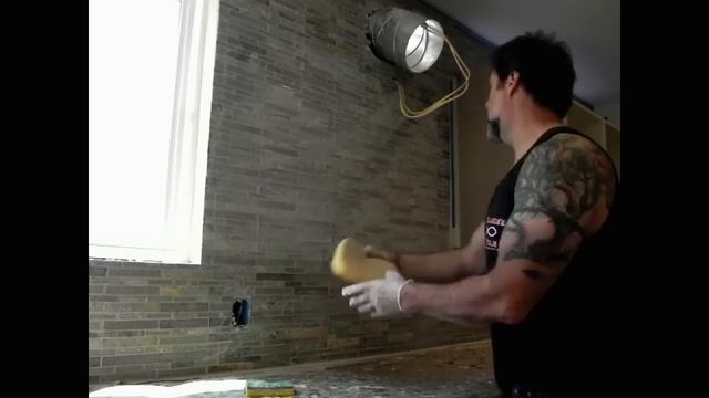 How to Grout a Stone Glass tile backsplash Tips &Tricks #DaveBlake Licesne смотреть онлайн