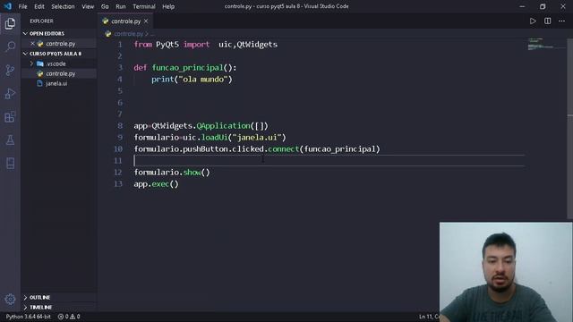 Curso de PyQt5 #8 - Radio Button смотреть онлайн