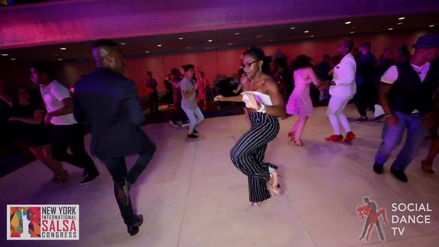 Jean Michel & Candace Joyner - Salsa social dancing | Goya New York Int. Salsa Congress 2019 смотреть онлайн
