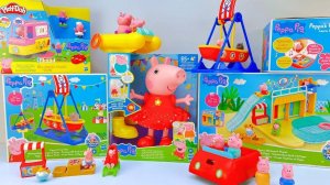 Свинка Пеппа. Распаковка игрушек