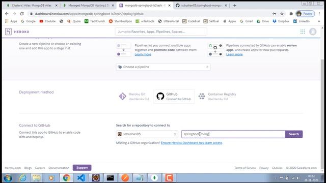 Spring boot and MongoDB - Deploying Spring boot app to Heroku 18 смотреть онлайн