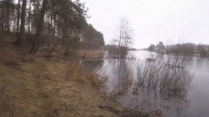 Рыбалка на Уклейку, поплавок на два крючка, Caperlan shelter XL снова спасает от дождя!