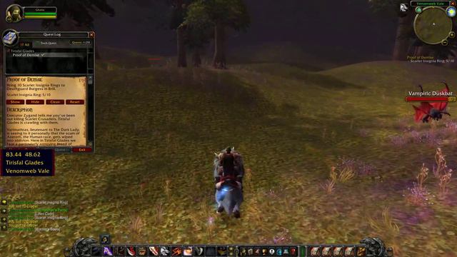 Proof of Demise WoW Classic Quest [Scarlet Insignia Ring] смотреть онлайн