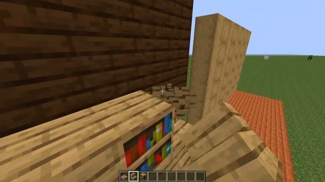 КНИЖНЫЙ ШКАФ В МАЙНКРАФТ БЕЗ МОДОВ! Декоративные постройки в Minecraft смотреть онлайн