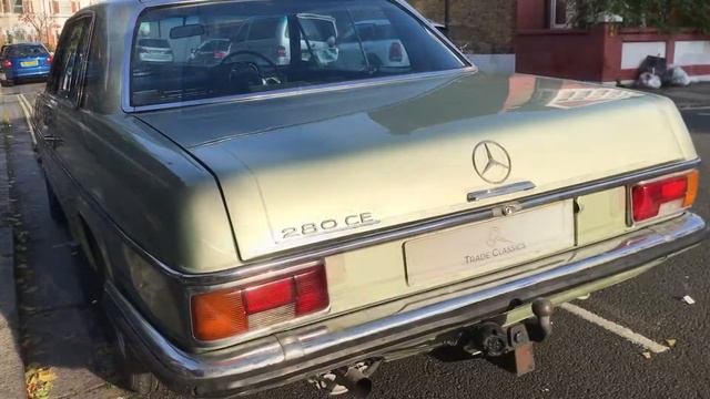 1973 Mercedes 280 CE - Exterior Review смотреть онлайн
