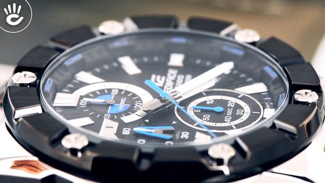 Đồng Hồ Casio #47 | Review đồng Hồ Casio EFR-569DB-1AVUDF Xanh đen Kèm Chức Năng Chronograph