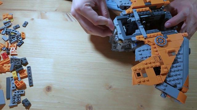 LEGO Super Heroes 76193 Das Schiff der Wächter - Speed Build смотреть онлайн