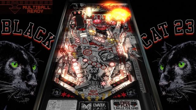 Michael Jordan - Black Cat Edition Pinball VPX смотреть онлайн
