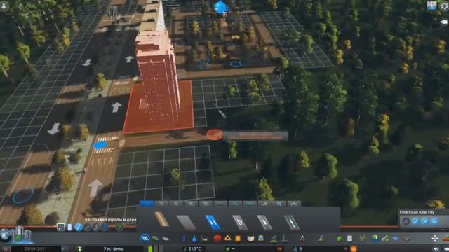Видео с голосом , Русский город в Cities Skylines смотреть онлайн