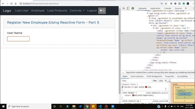 Angular Reactive Form Validation - (Part 1) | static form controls смотреть онлайн