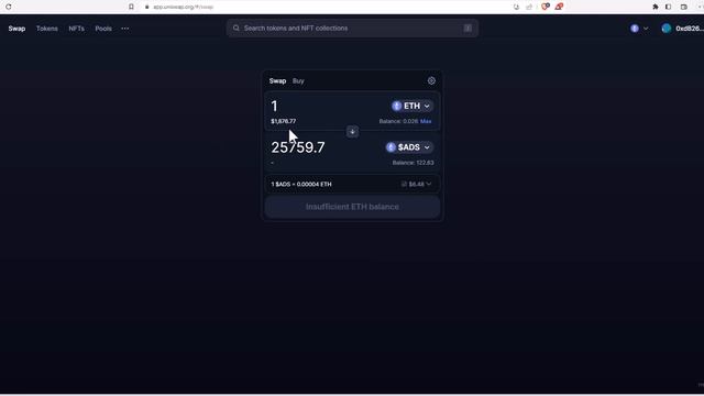 How To Swap Tokens On Uniswap - Easy For Beginners смотреть онлайн