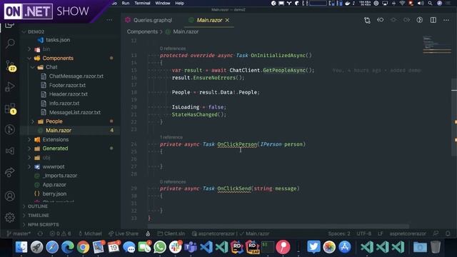 Real-time Data fetching with GraphQL and Blazor смотреть онлайн