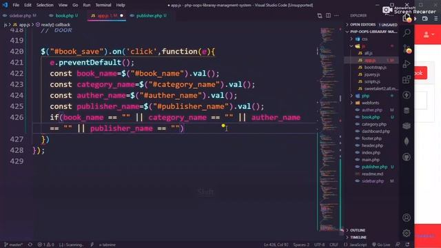 #13 Library management System in PHP OOPs || Add Book || PHP OOPS with ajax смотреть онлайн