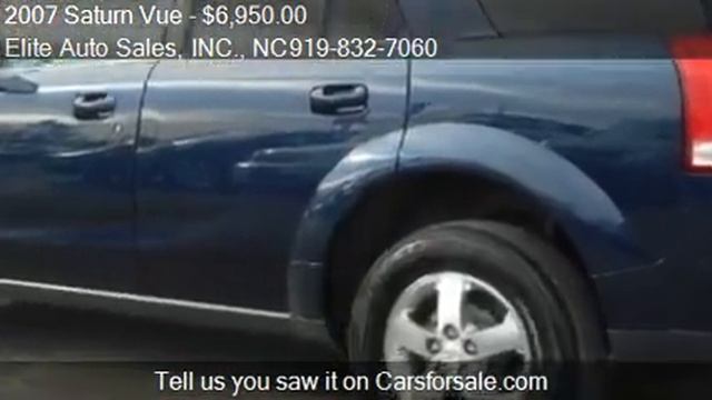 2007 Saturn Vue Carfax 1 Owner for sale in Raleigh, NC 27603 смотреть онлайн