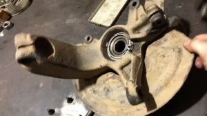 РЕМОНТ ОТВЕРСТИЯ ПОД ШАРОВУЮ В ПОВОРОТНОМ КУЛАКЕ РЕНО МЕГАН