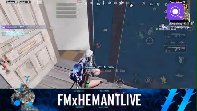 BACK TO BGMI RUSH GAMEPLAY | LETS PLAY ERANGLE CLASSIC ? FMxHemantLive ✅ смотреть онлайн