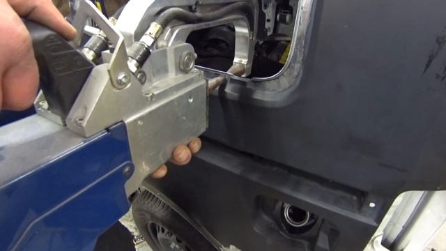 Кузовной ремонт VW Caddy утопленник. Востановление. Часть 2 смотреть онлайн