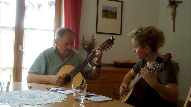 2 Volksweisen für 2 Gitarren смотреть онлайн