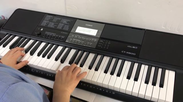 ♫嘉義宇音樂器♫ CASIO 卡西歐 電子琴 CT-X800 示範介紹-2 смотреть онлайн