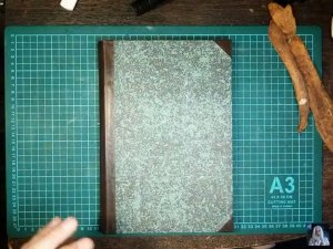 Ремонт и реставрация книг. Создание составного переплета ч.2