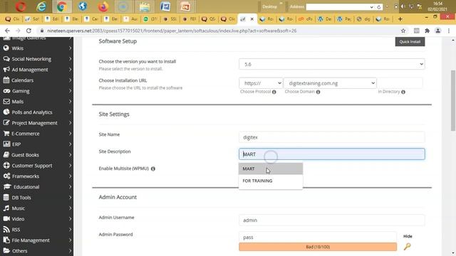 CPANEL,SSL,PHP AND WORDPRESS INSTALATION смотреть онлайн