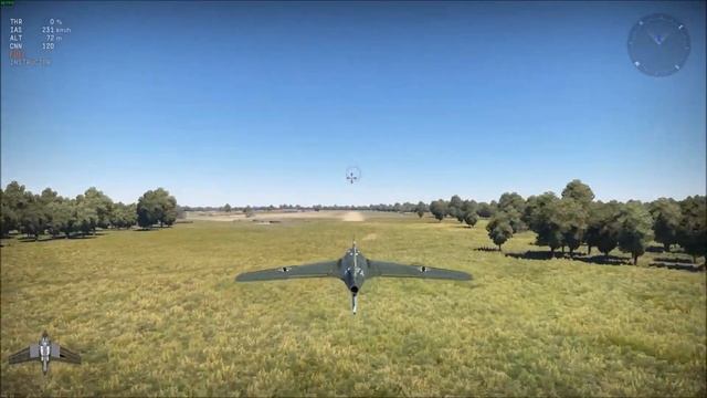 War thunder | How to land in the Komet смотреть онлайн