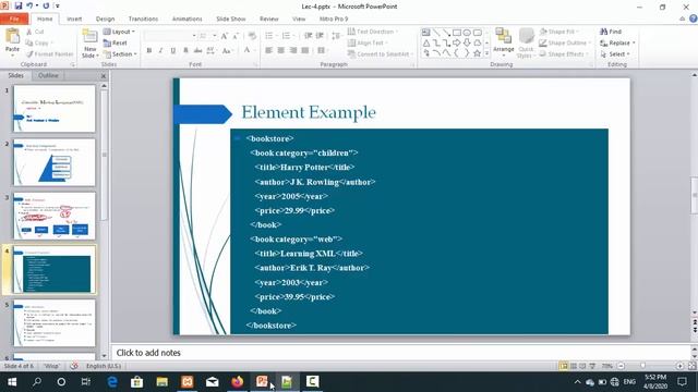 XML Tutorial | XML Elements, Tags, Attribute | Web Technology | By Prof. Prashant Viradiya смотреть онлайн