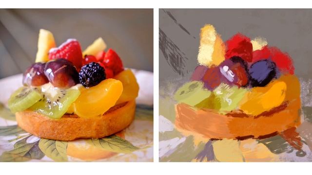 Painting with the PROCREATE APP - Using the Oil Paint Brush смотреть онлайн
