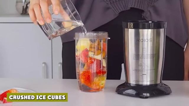 KOIOS 850W Bullet Personal Blender Review: Bullet Smoothies for Kitchen смотреть онлайн
