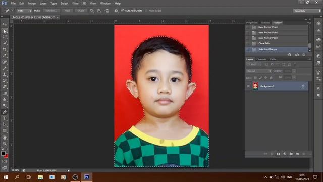 Photoshop tutorial | Cara Hapus Background Foto menggunakan metode Refine edge Photoshop cs6 смотреть онлайн
