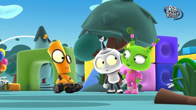 Explore The Ocean with Rob The Robot | Fun Cartoon Series смотреть онлайн