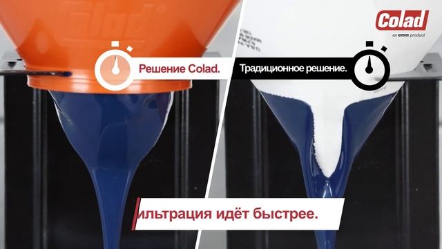 Colad 100% Синтетические фильтрующие воронки. Фильтрация намного быстрее смотреть онлайн