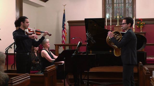 Johannes Brahms - Trio For Horn, Violin And Piano Op. 40 - II. Scherzo. Allegro