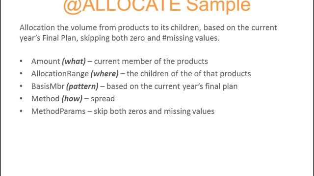 Improving Forecasts With Allocations in Oracle Hyperion Planning and Essbase смотреть онлайн