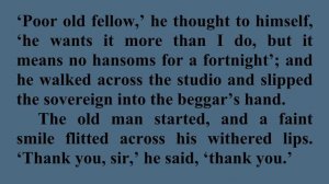 The Model Millionaire / Listen, Read & Learn English with Oscar Wilde