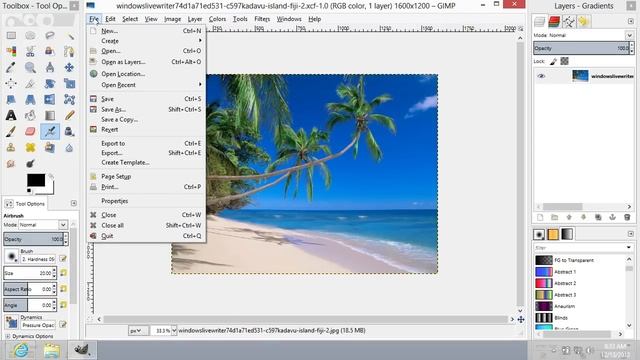 How to Save PDF in GIMP смотреть онлайн