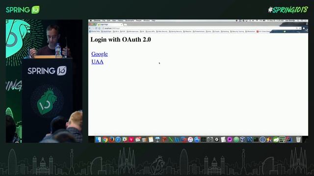 Next Generation OAuth Support with Spring Security 5 by Joe Grandja @ Spring I/O 2018 смотреть онлайн