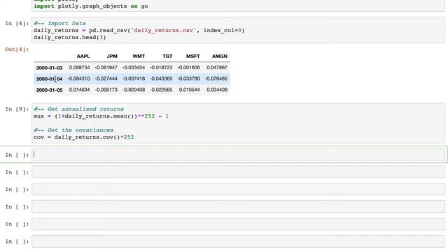 Markowitz Bullet in Python (Code Tutorial) | Efficient Frontier смотреть онлайн