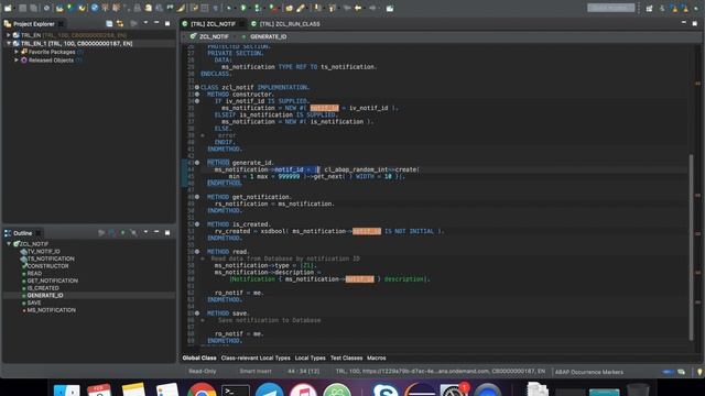 OO ABAP урок 05 - Нейминг методов смотреть онлайн