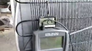 Подключение цифровой манометрички для заправки холодильника.