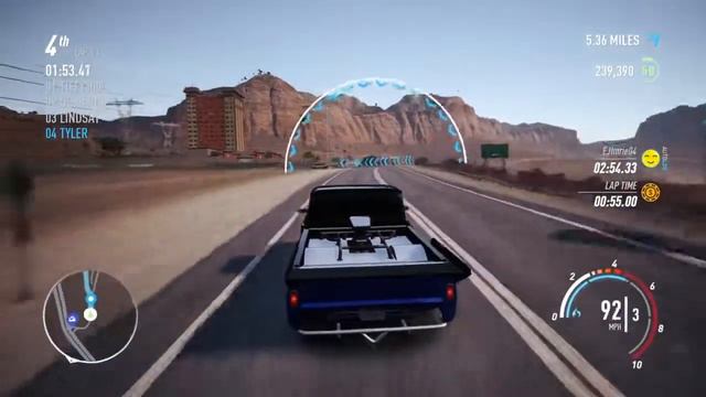 Justin's first race on Nfs payback with the c10 super build смотреть онлайн