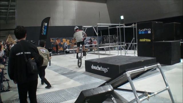 NINJA GAMES　at　Aichi Sky Expo　2019/12/8　パルクール　スラックライン　トライアル