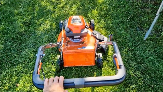 Nowa Kosiarka Husqvarna LB 256SP Pierwsze koszenie смотреть онлайн
