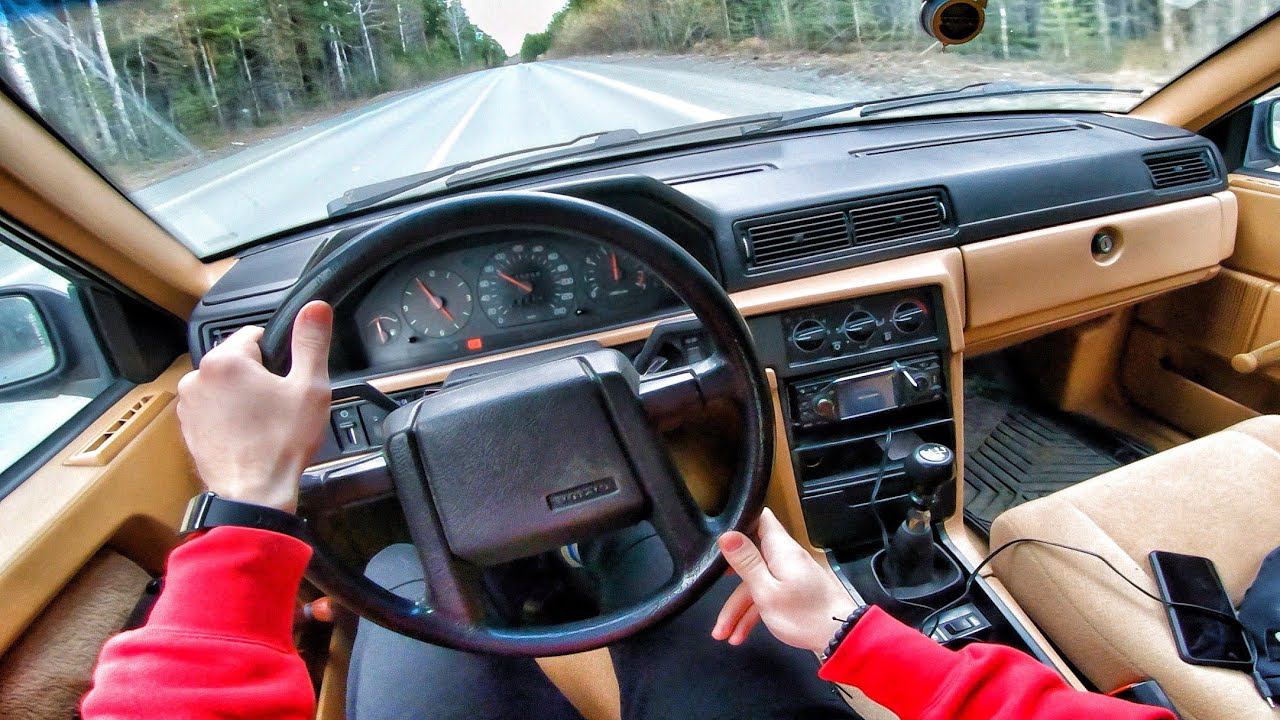 1992 Volvo 940 2.3 MT - POV TEST DRIVE смотреть онлайн