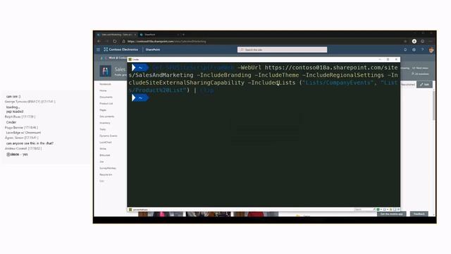 Community Call Demo - Exporting full Site Script from an existing site using SharePoint PowerShell смотреть онлайн