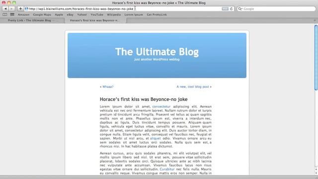 Pretty Link Wordpress Plugin Make Your Affiliate Link Pretty смотреть онлайн