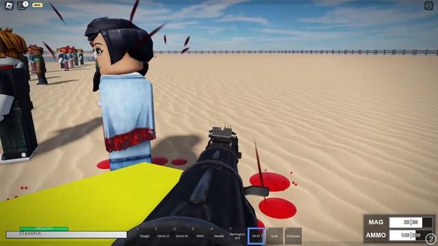 Roblox Custom Fe Gun Kit Gore (Bloody Warfare!) смотреть онлайн