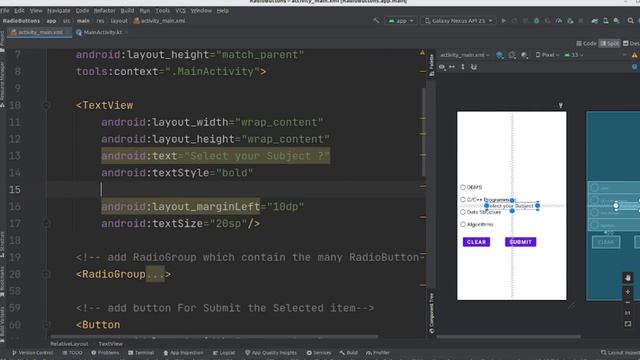 android Radio Button tutorial in android studio kotlin/#solutioncodeandroid /#androidstudiotutorial смотреть онлайн