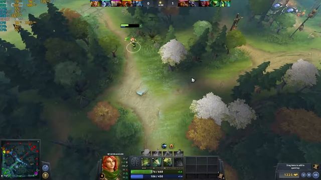 Dota 2 on Core i3-560 3.33GHz 9800GT 1080p Med/Low смотреть онлайн