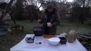 После охоты. Шурпа из добытой утки в афганском казане. Выпуск №1